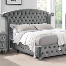 Load image into Gallery viewer, Zohar Queen & Twin Bed Black, Grey, & Pink