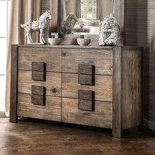 Load image into Gallery viewer, AVEIRO Rustic Natural Tone Dresser