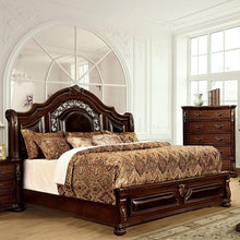 Load image into Gallery viewer, Flandreau Brown Cherry/Espresso Cal.King, E.King & Queen Bed