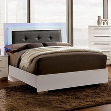 Load image into Gallery viewer, CLEMENTINE Glossy White E.King, Full,& Queen Bed