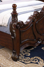 Load image into Gallery viewer, Francione Bed Chrome & Cherry