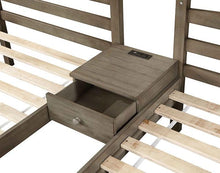 Load image into Gallery viewer, HORTENSE Triple Twin Bunk Bed, W. Gray