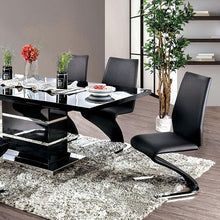 Load image into Gallery viewer, Midvale Black/Chrome Dining Table