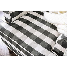 Load image into Gallery viewer, Patricia Ivory/Black Stripe Chair