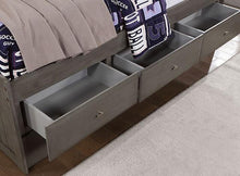 Load image into Gallery viewer, TIBALT Twin DayBed w/ Trundle, Dark Gray