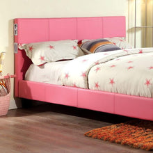 Load image into Gallery viewer, Evans Bed Espresso & Pink