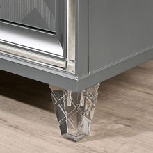 Load image into Gallery viewer, Emmeline Bed Silver & White