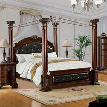 Load image into Gallery viewer, Mandalay Brown Cherry Queen Bed
