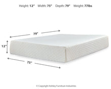 Load image into Gallery viewer, Chime 12 Inch Memory Foam Mattress in a Box