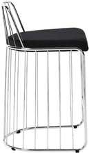 Load image into Gallery viewer, Gio Black Velvet Stool