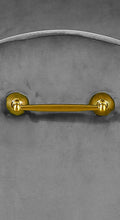 Load image into Gallery viewer, Owen Grey Velvet Bench