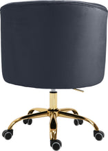 Load image into Gallery viewer, Arden Grey Velvet Office Chair