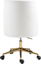 Load image into Gallery viewer, Karina Cream Velvet Office Chair