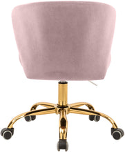 Load image into Gallery viewer, Finley Pink Velvet Office Chair