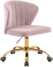 Load image into Gallery viewer, Finley Pink Velvet Office Chair