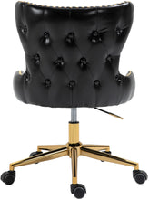 Load image into Gallery viewer, Hendrix Black Faux Leather Office Chair