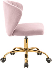 Load image into Gallery viewer, Finley Pink Velvet Office Chair