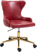 Load image into Gallery viewer, Hendrix Red Faux Leather Office Chair