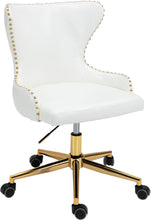 Load image into Gallery viewer, Hendrix White Faux Leather Office Chair