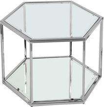 Load image into Gallery viewer, Sei Brushed Chrome Coffee Table