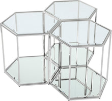 Load image into Gallery viewer, Sei Chrome End Table