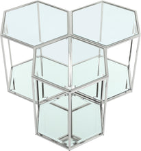 Load image into Gallery viewer, Sei Chrome End Table