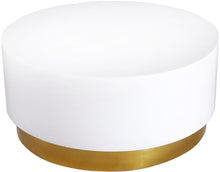 Load image into Gallery viewer, Deco White/Gold Coffee Table