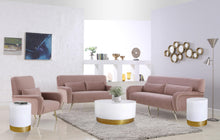 Load image into Gallery viewer, Deco White/Gold Coffee Table