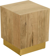 Load image into Gallery viewer, Acacia Gold End Table