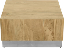 Load image into Gallery viewer, Acacia Chrome Coffee Table