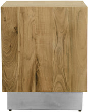 Load image into Gallery viewer, Acacia Chrome End Table