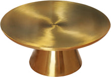 Load image into Gallery viewer, Martini Brushed Gold Coffee Table