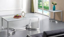 Load image into Gallery viewer, Copley Chrome End Table
