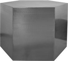 Load image into Gallery viewer, Hexagon Brushed Chrome Coffee Table