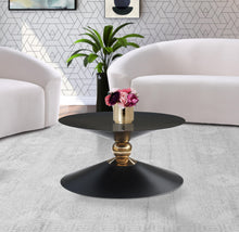 Load image into Gallery viewer, Malia Black / Gold Coffee Table
