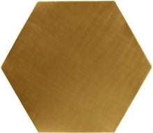 Load image into Gallery viewer, Hexagon Brushed Gold End Table