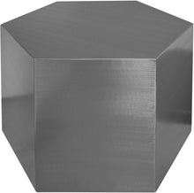 Load image into Gallery viewer, Hexagon Brushed Chrome Coffee Table