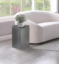 Load image into Gallery viewer, Hexagon Brushed Chrome End Table