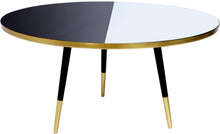 Load image into Gallery viewer, Reflection Gold / Black Coffee Table