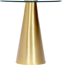Load image into Gallery viewer, Glassimo Brushed Gold End Table