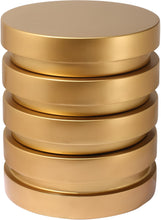 Load image into Gallery viewer, Levels Brushed Gold End Table