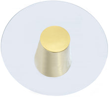 Load image into Gallery viewer, Glassimo Brushed Gold Coffee Table