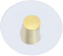 Load image into Gallery viewer, Glassimo Brushed Gold Coffee Table