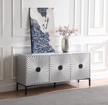 Load image into Gallery viewer, Glitz Antique Silver Sideboard/Buffet