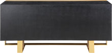 Load image into Gallery viewer, Sherwood Black Wood Sideboard/Buffet