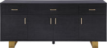 Load image into Gallery viewer, Excel Grey Oak Veneer Lacquer Sideboard/Buffet