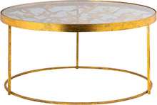 Load image into Gallery viewer, Butterfly Gold Coffee Table