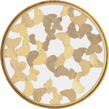 Load image into Gallery viewer, Butterfly Gold End Table