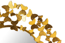 Load image into Gallery viewer, Butterfly Gold Mirror