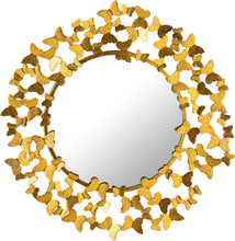 Load image into Gallery viewer, Butterfly Gold Mirror